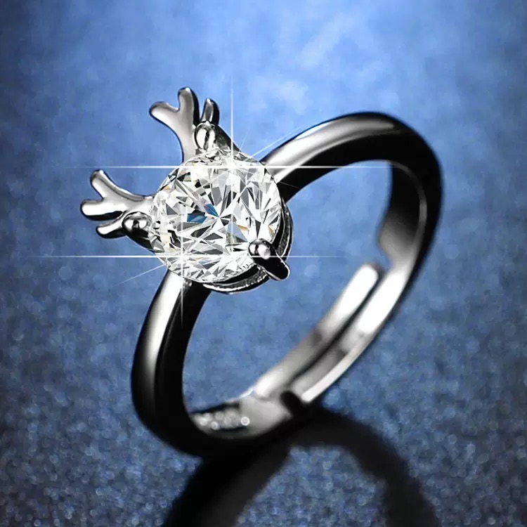 ແຫວນເພັດຊົງ Royal Antler 1 ກະຣັດ