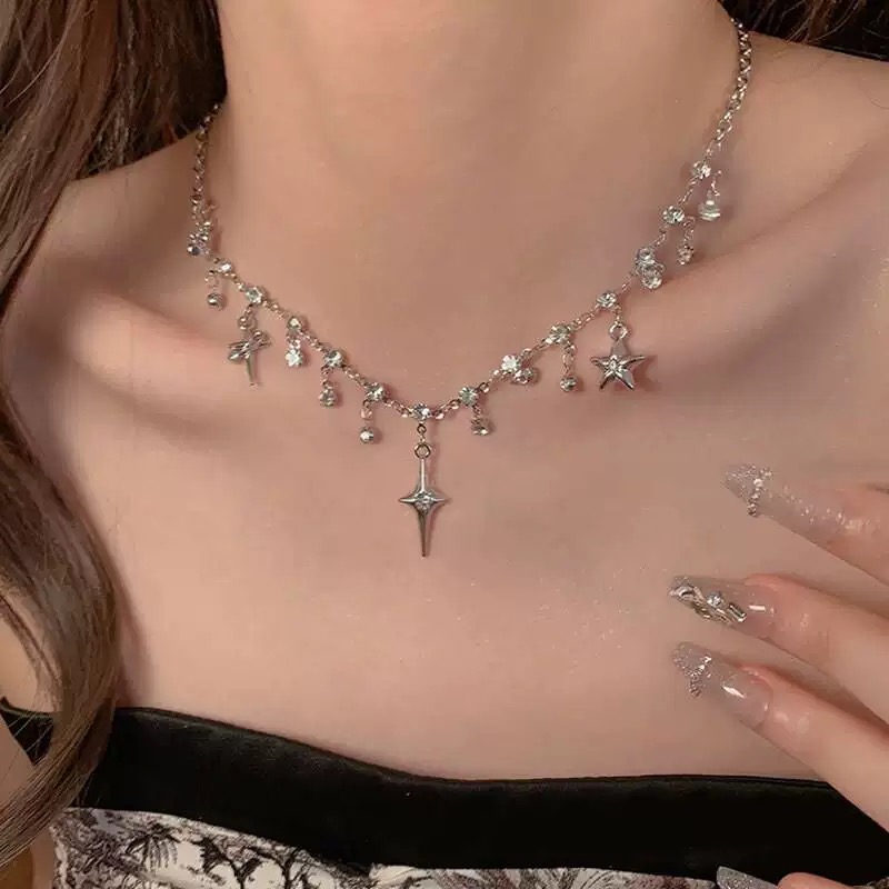 N-stl126-ສາຍຄໍ Celestial Crystal