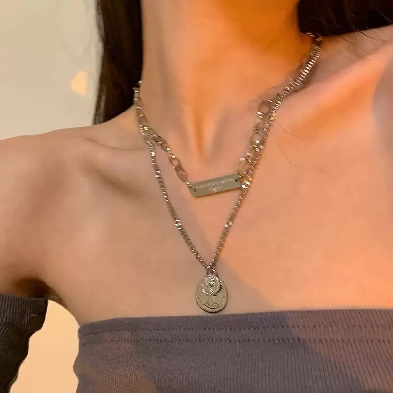 N-stl131-ສາຍຄໍ Vintage Coin
