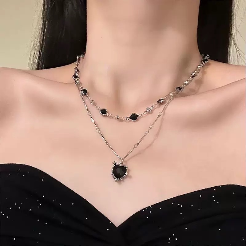 N-stl141-ສາຍຄໍ Midnight Heart