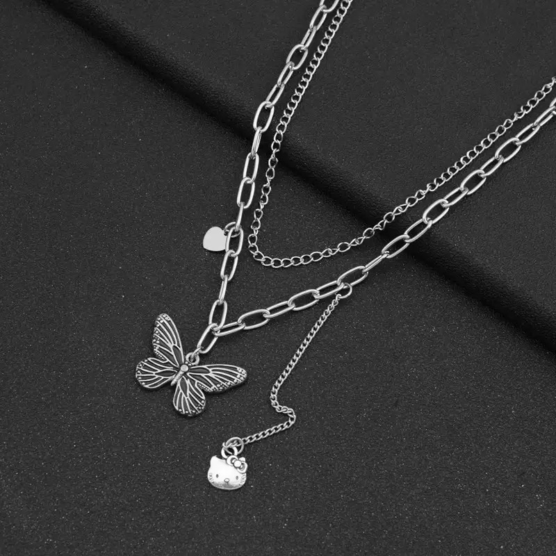 N-stl150-ສາຍຄໍ Butterfly Sweet Charm