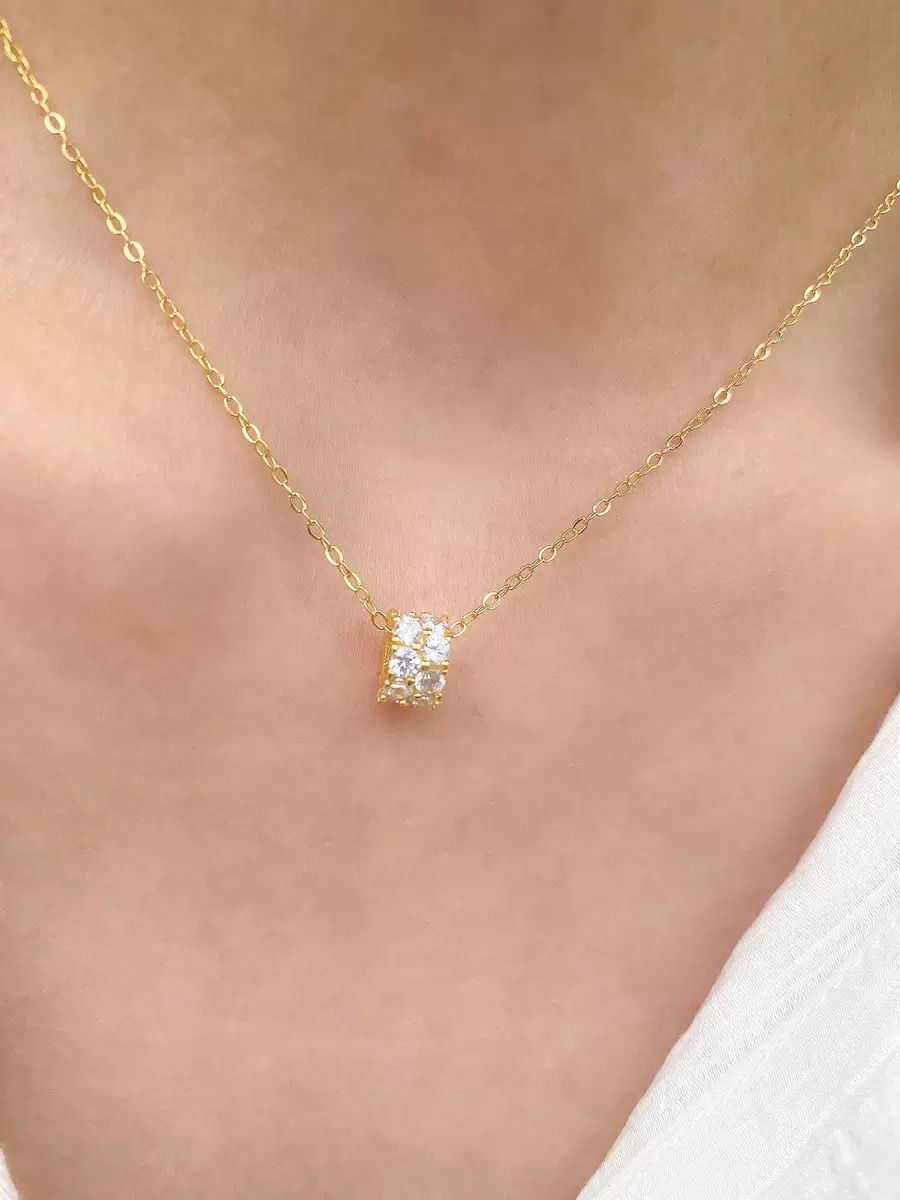 N-stl161-ສາຍຄໍ Crystal Glow